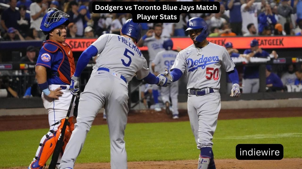 dodgers vs toronto blue jays match player stats