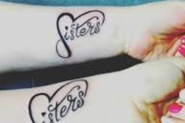 matching sister tattoos